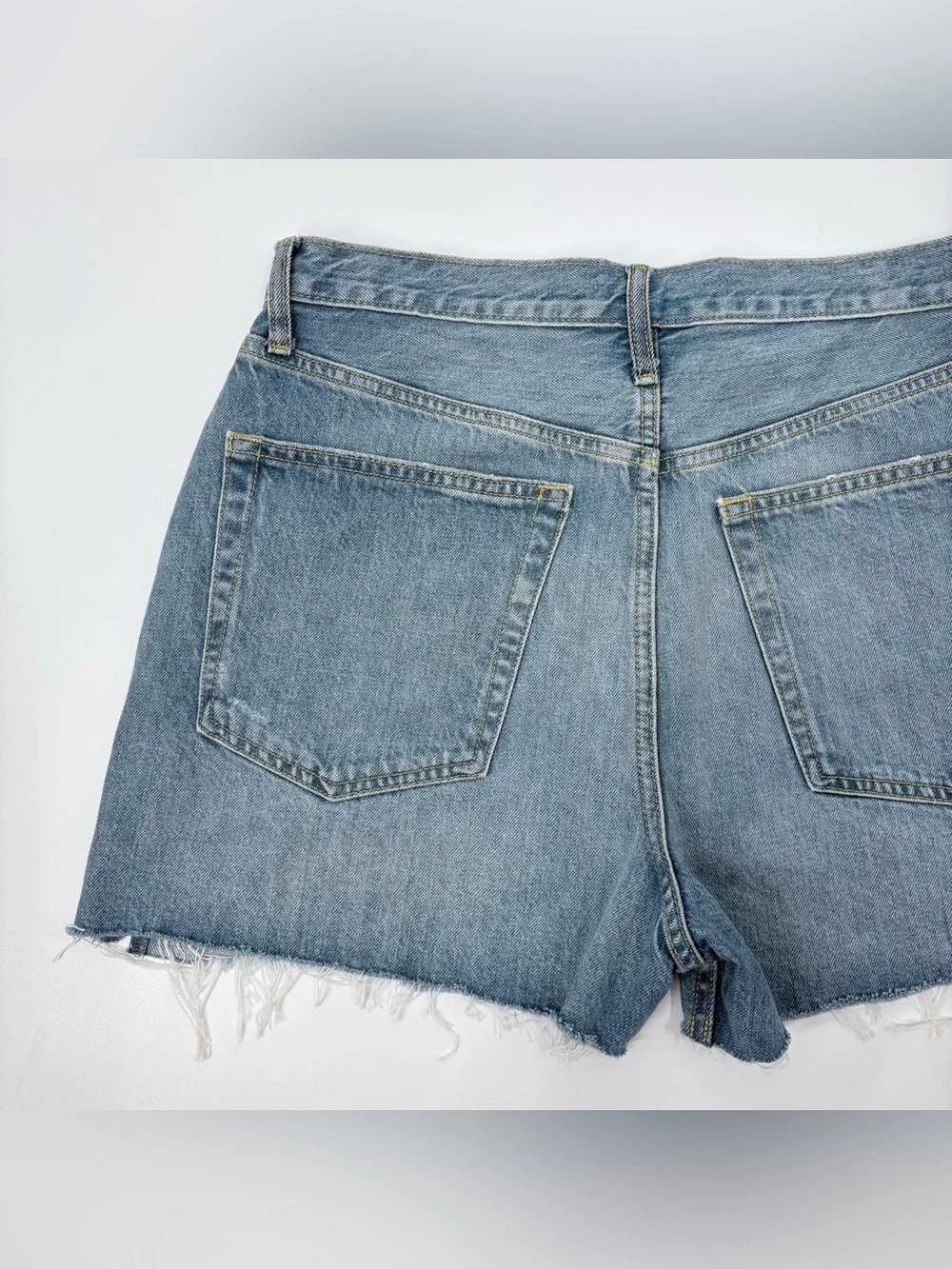 ÉTICA Fern High Rise Denim Shorts